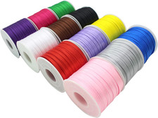 1/8" Satin Ribbon,1200Yds- Assorted Bulk Rolls for Gift Wrap