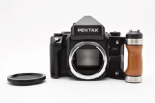 [Near MINT w/wood grip] PENTAX 67II Film Camera body AE Finder 67 ll  From Japan