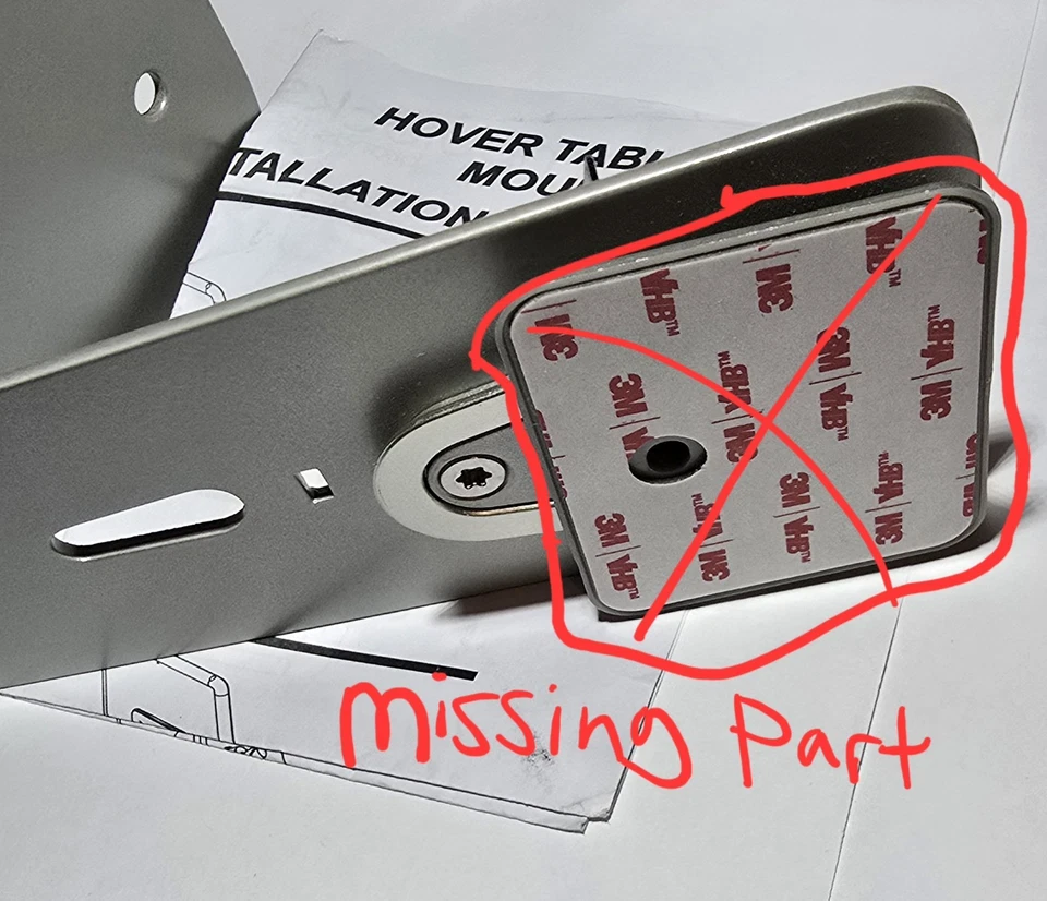 CompuLocks Tablet Phone Stand *MISSING PART READ* Holder Universal Display Mount - Image 4 of 4