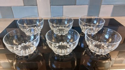 6er Set Pasabahce Karaman Dessertschalen. Made In Turkey