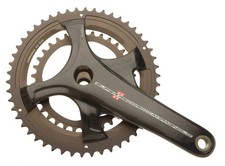 CAMPAGNOLO RECORD CARBON titanium 2x9 groupset, 172,5mm 52/42 13/23 EUR 300,00 - FR
