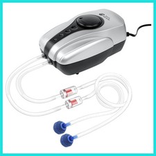 Aquarium Air Pump Fish Tank Bubbler Aerator, All-in-One Fish Tank Air Pump Ki...