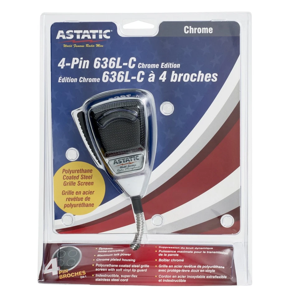 Astatic 302-10187 4-Pin Noise-Cancelling Cb Microphone Radio Super-Flex Cord - Image 4 of 4