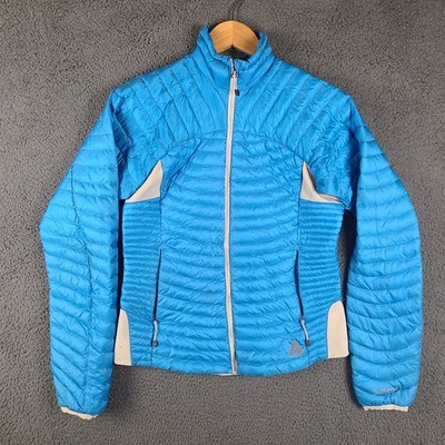 Eddie Bauer First Ascent Womens XS Blue Whittaker EB800 Puffer Down Jacket