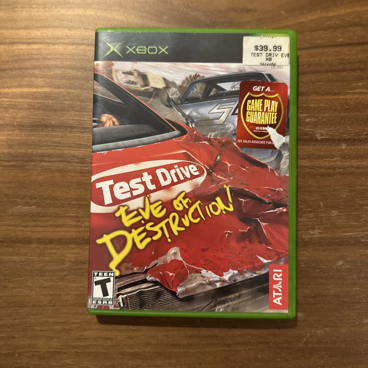 Jeu Test Drive Sur Xbox Originale – Complet (CIB) – Testé Et Fonctionnel