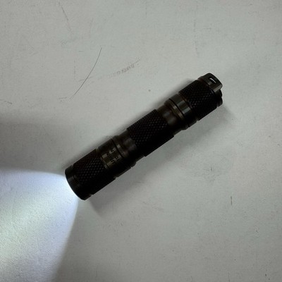 Lumintop Tool AA 3.0 Anodized Dk Bronze/Blue Titanium Flashlight 900 Lumens 1450