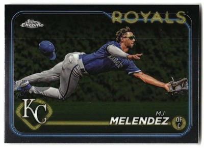 2024 Topps Chrome #7 MJ Melendez Kansas City Royals