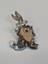 Bugs Bunny & The Tasmanian Devil Lapel Pin Warner Bros Cartoon Characters 1994