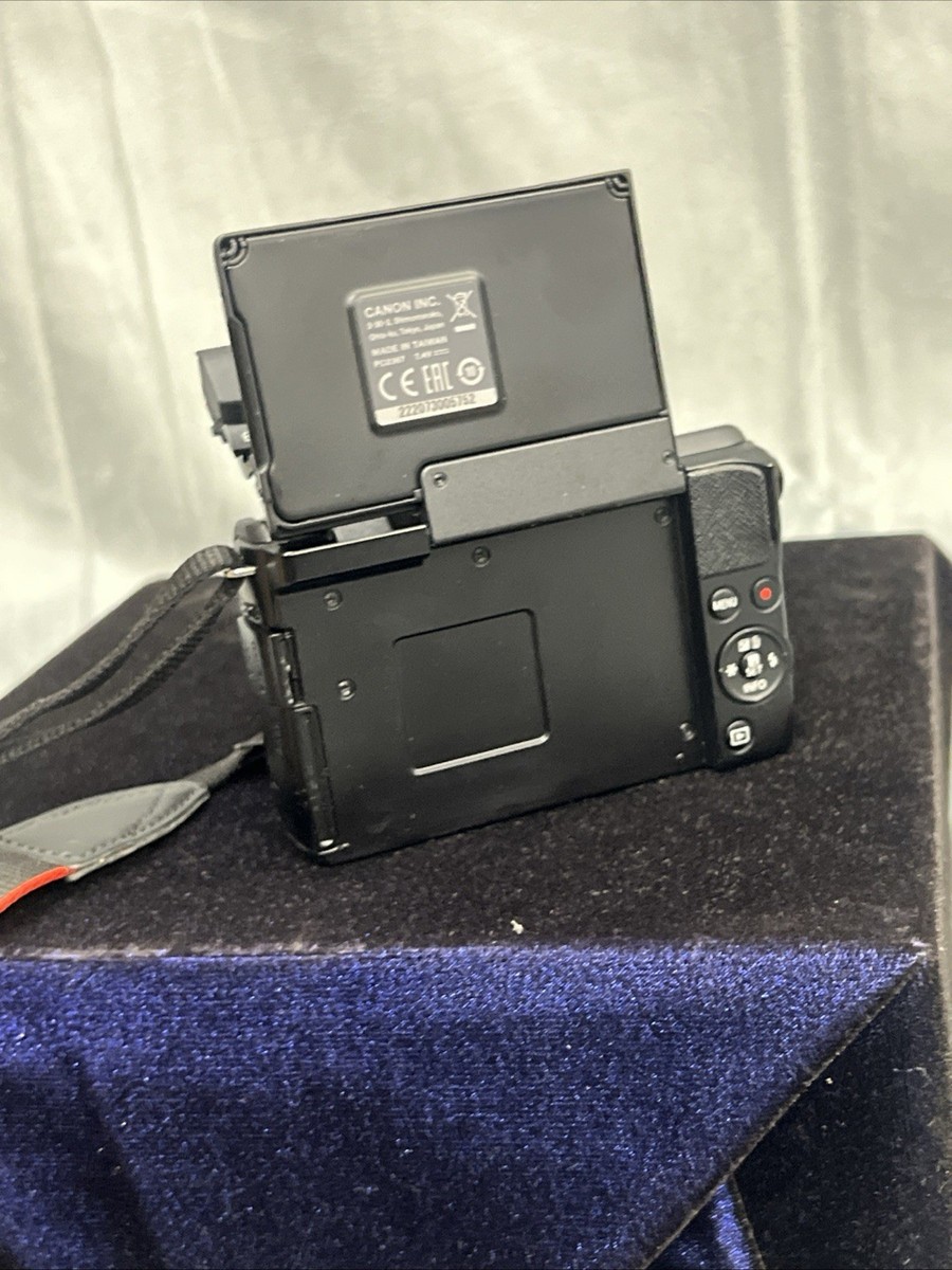 ほぼ未使用 Canon EOS M200 EF-M15-45 IS STM 黒 キヤノン 中古 1年保証 美品 Canon EOS M200 EF-M 15-45mm