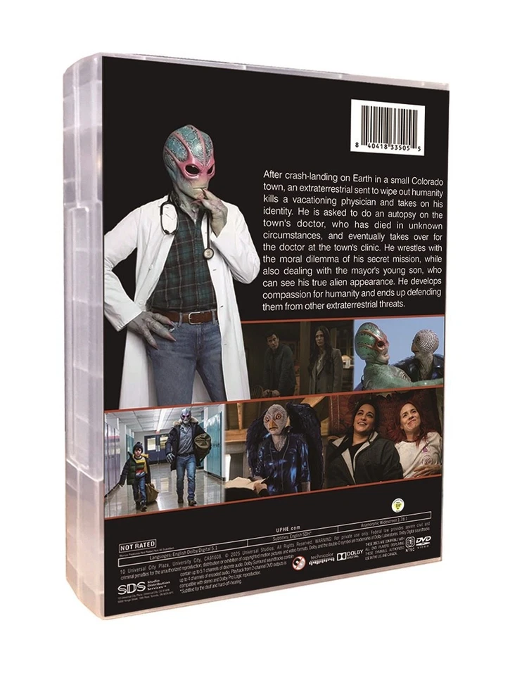 Resident Alien: The Complete Series, Seasons 1–4 on DVD (11 Discs) Foto 2 de 2