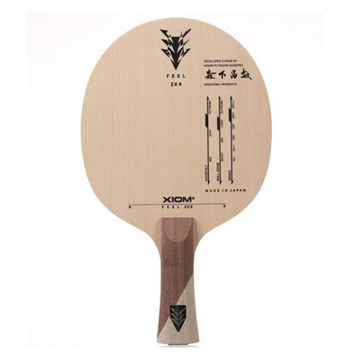 XIOM Feel ZX II Table Tennis Racket Paddle Zephylium Hinoki Carbon FL/ST Handle