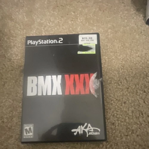 BMX XXX (Sony PlayStation 2, Acclaim, M, Sports, BMX, Manual Included)