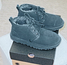 Ugg Men s Green Suede Lined Plush Wool Chukka Boots Size 7 US