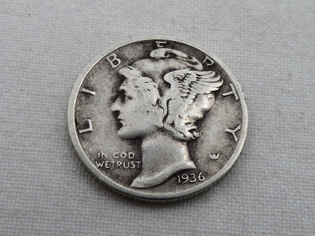 Circulated 1936 Year Mercury Dimes (1916-1945) for sale | eBay