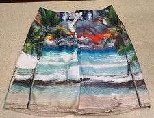 Op Ocean Pacific Mens 30 10" Board Shorts Tropical Sunset Design 1 Pocket