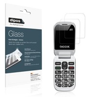 2X Schutzfolie FüR Diccik Seniorenhandy K01 Matt - Anti-Shock 9H Folie Dipos