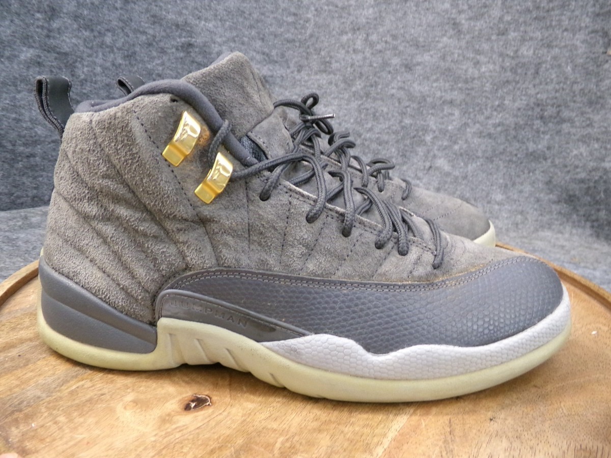 Black Wolf Grey All Gray Jordan 12 New Jordans 12 All Black On Sale