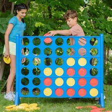 Hasbro Giant Connect 4 Set In/Outdoor Family Game Large Garden Activity Fun Toy