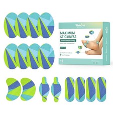 Moleskin Adhesive Pads for Feet,Blister Bandages for Feet, Mole Skin Patch fo...