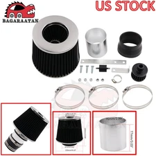 Short Ram Air Intake Kit BLACK Filter For 00-06 Audi TT / TT Quattro 1.8L Turbo