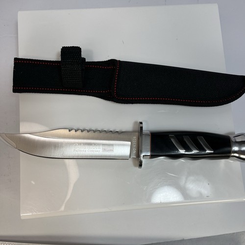 Coltello dritto da esterno ad alta durezza da collezione per campeggio e natura selvaggia - Foto 1 di 12