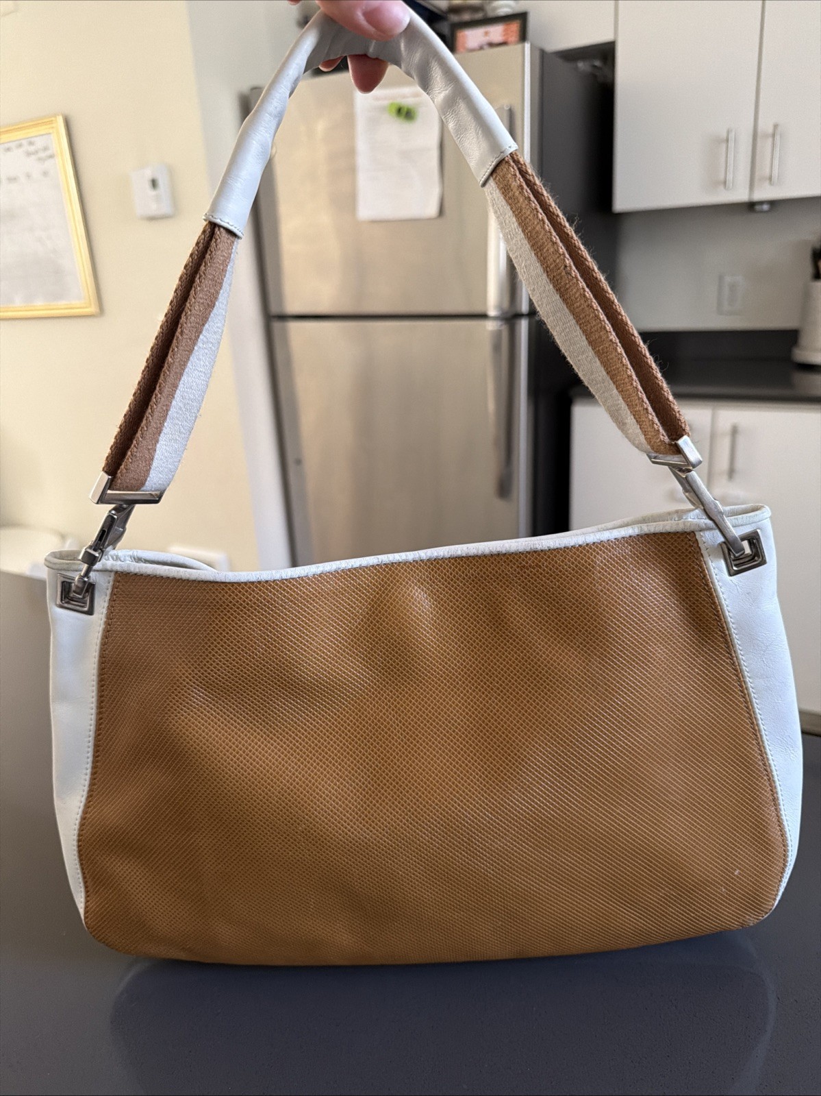 Vintage Bottega Veneta Made In Italy Shoulder Bag thumbnail 2