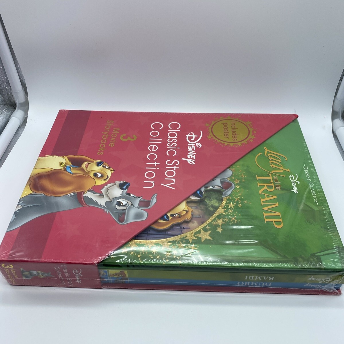 Disney Classic Story Collection 3 Movie Storybooks Hardcover