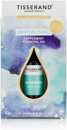TISSERAND AROMATHERAPY REVITALISING PEPPERMINT ESSENTIAL OIL 100% PURE - 9ml