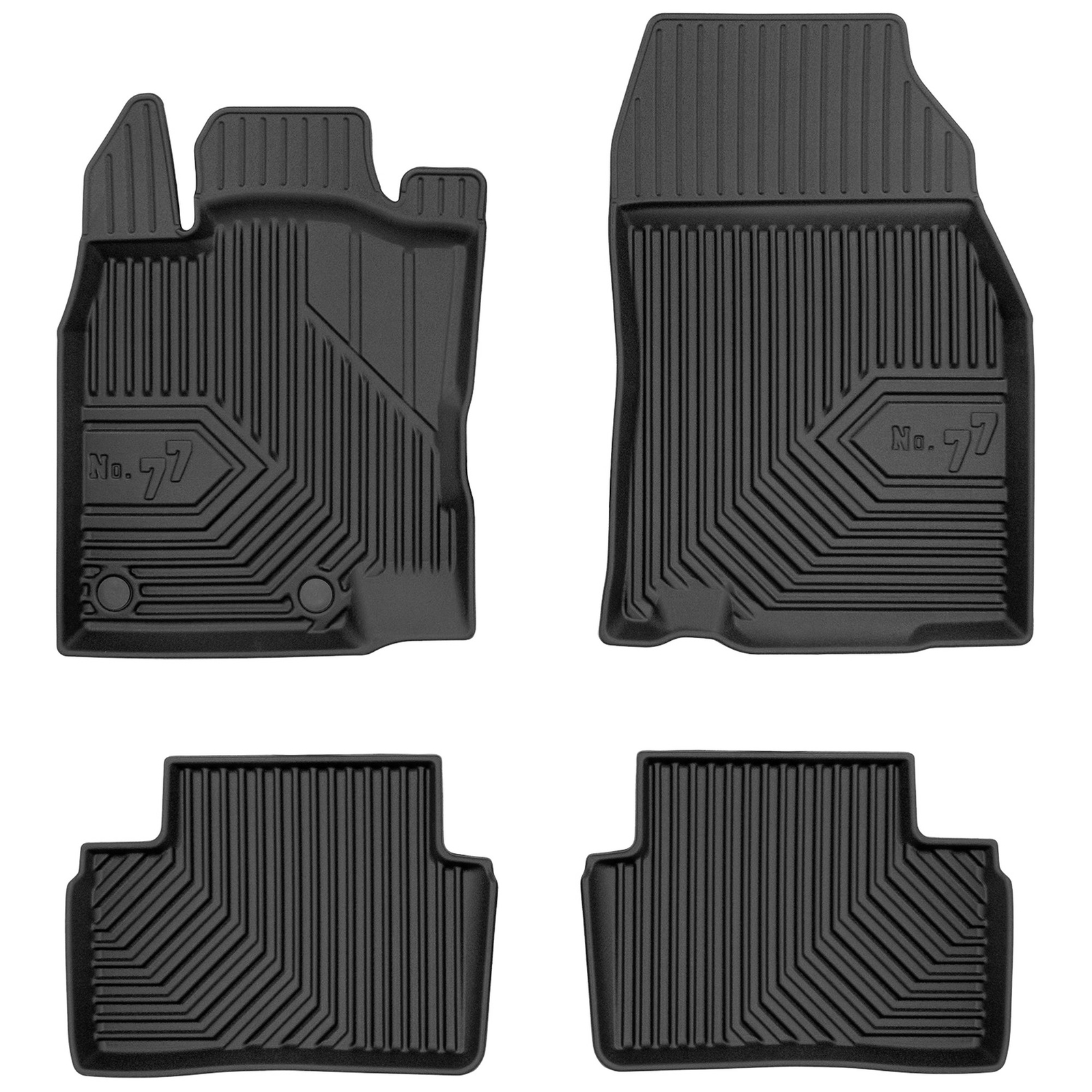 Tapis de sol anti-boue TPE Frogum No.77 pour protéger la moquette de Kadjar