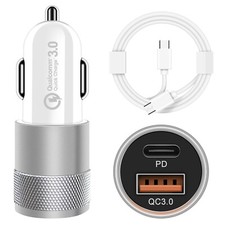 20W Type-C Fast Car Charger Adapter Socket For Motorola Edge 60Pro/Stylus/Fusion