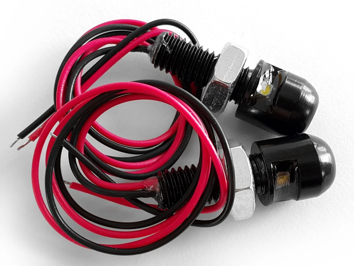 Motorcycle license best sale plate light bolts