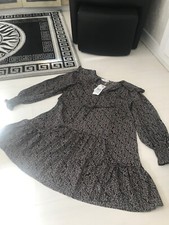 cute Mango paisley pattern ladies summer floaty dress new with tags XS BoHo