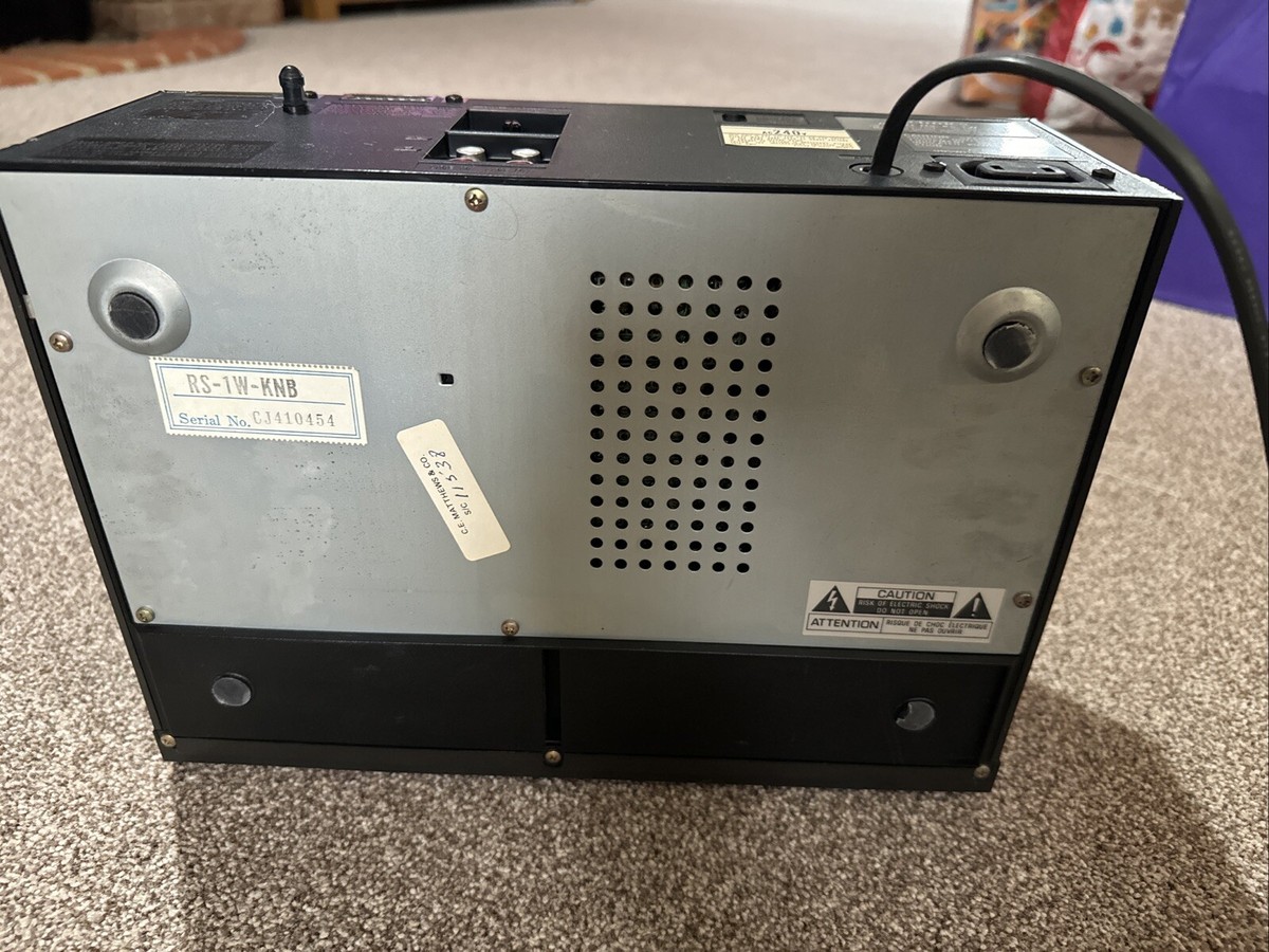 松下電器産業 Technics RS-1W Technics RS-1W Audio Double Cassette Unit - Nice Condition