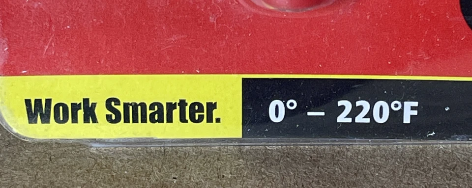 Termómetro de Bolsillo Cocina 0-220F Grados - Rubbermaid ~ Apto para Lavavajillas Foto 3 de 4