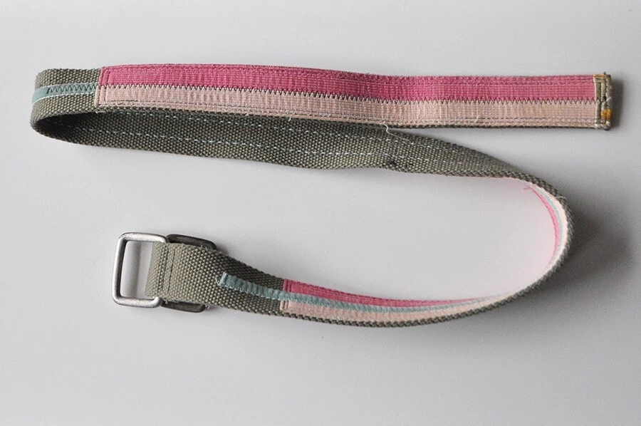 EDC by Esprit 32 mm breiter Canvas Gürtel  Gr. L  bis ca. 100 cm Olivgrün - Bild 2 von 2