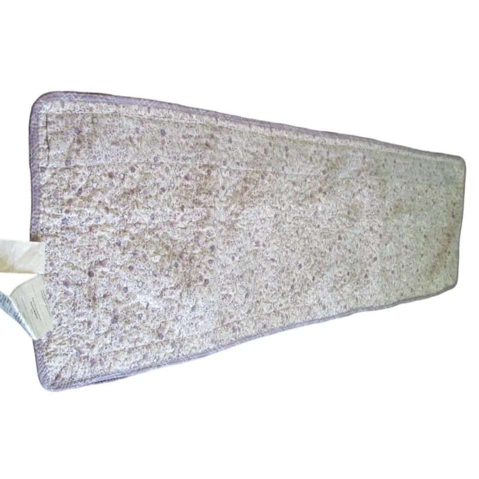 Lavender Rose Patchwork Quilted Valence by Donna Sharp EUC - Image 2 of 4