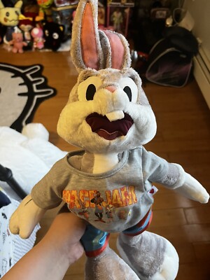 Build A Bear Bugs Bunny Plush with Jersey Space Jam New Legacy (Tune Squad) VGUC