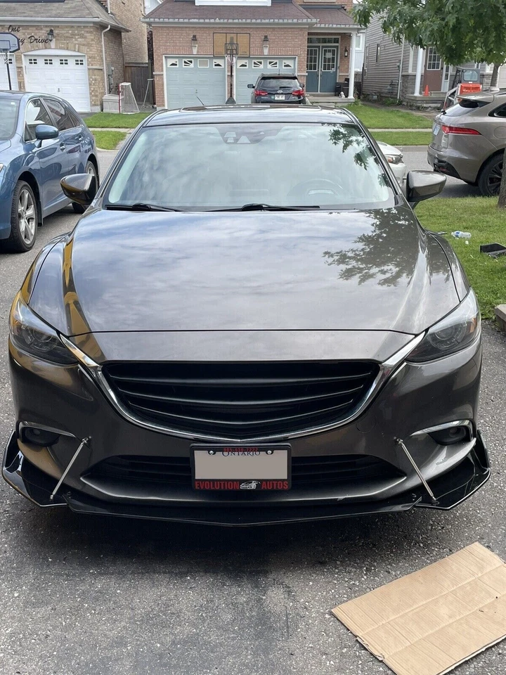 para Mazda 6 estilo deportivo parrilla inserto 2012-2017 abs plástico 1 juego Foto 2 de 4