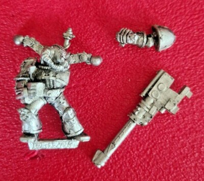 CHAOS SPACE MARINE HAVOC DEVASTATOR HEAVY LAS CANNON LASER - OOP METAL LASCANNON