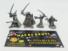 Lot Of 4 - Vintage Ral Partha Mini Figures D D, LOTR 80s Dungeon Dragon