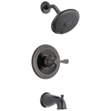 Delta Porter Tub & Shower Trim w/ Valve Oil Rubbed Bronze-Certified Refurbished