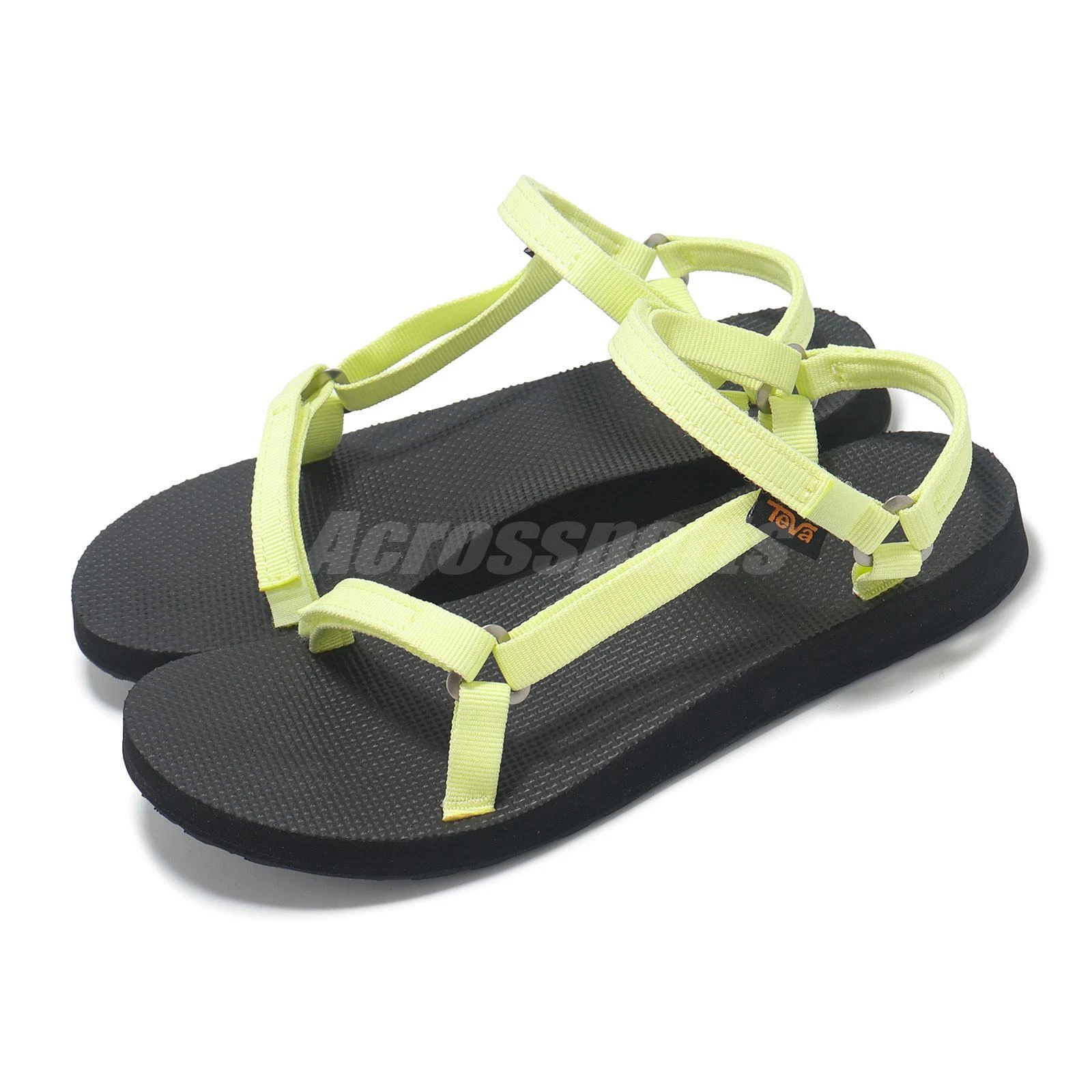 Teva W Original Universal Slim Yellow Black Women Casual Sandal 1150110-YGW