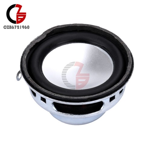 2 pz 32 mm subwoofer magnetico interno mini altoparlante 4 ohm altoparlante audio gamma completa - Foto 4 di 15