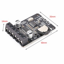 1X 12V 24V 10W 15W 20W Stereo Bluetooth Receiver Module Power Amplifier Board
