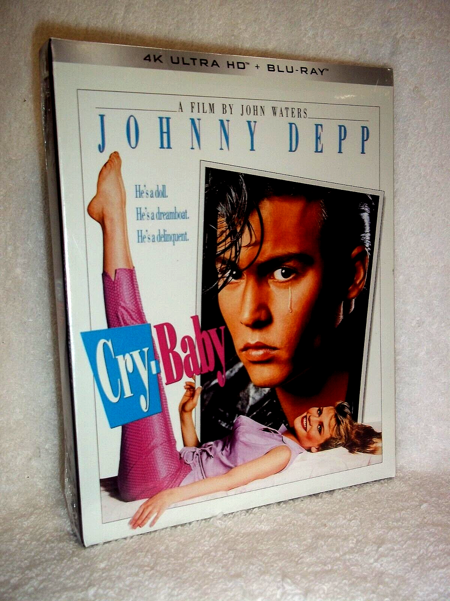 Cry-Baby (4K/Blu-ray, 2024, 2-Disc) NE Johnny Depp Amy Locane John