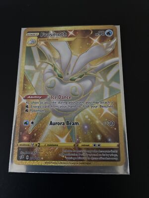 Frosmoth Gold Secret Rare 204/192 Full Art Rebel Clash Pokmon Card FRESH |  eBay