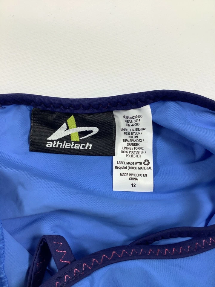 Top cami atlético azul atlético para mujer talla 12 ¡NUEVO! Foto 3 de 4