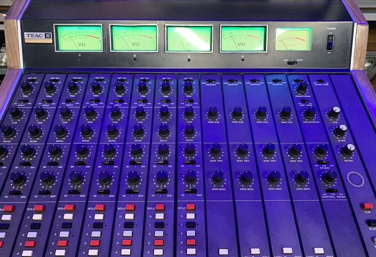 Teac Tascam Series Model 5A Rare Audio Mixer 8 Ch Vintage Teac Tascam Series Model 5A Rare Audio Mixer 8 Ch Vintage