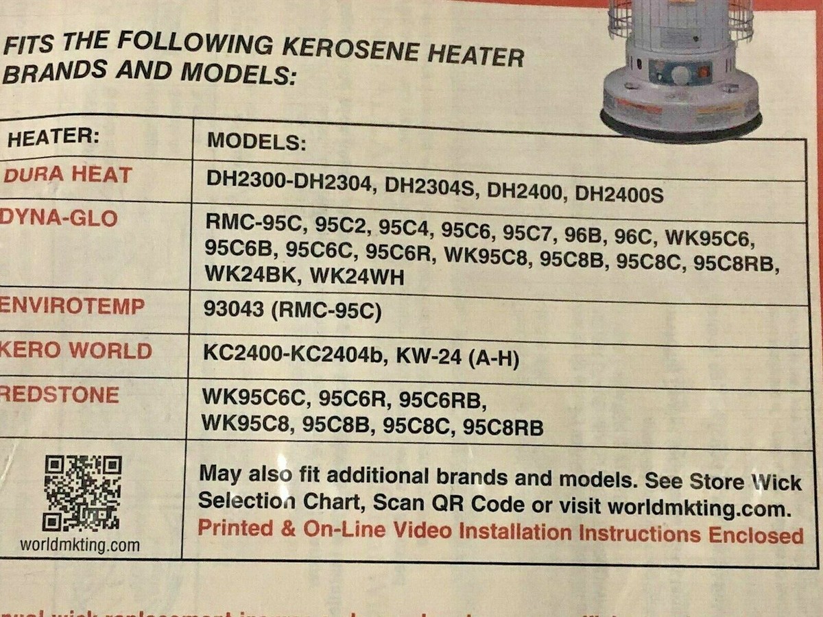 Cv-23k Wick Replacement Kerosene Heater Wick For Duraheat/Dyna-Glo