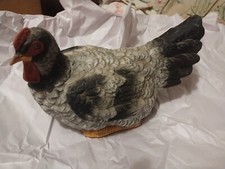 Vintage Set of 2 Different Price Products Taiwan Chicken Figurines